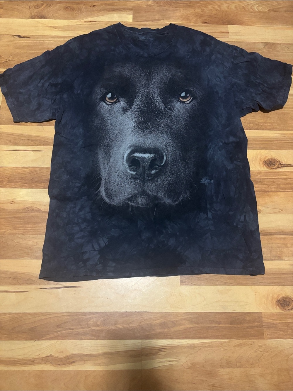 “The Mountain” Black Labrador Wolf Graphic Tee Size XXL